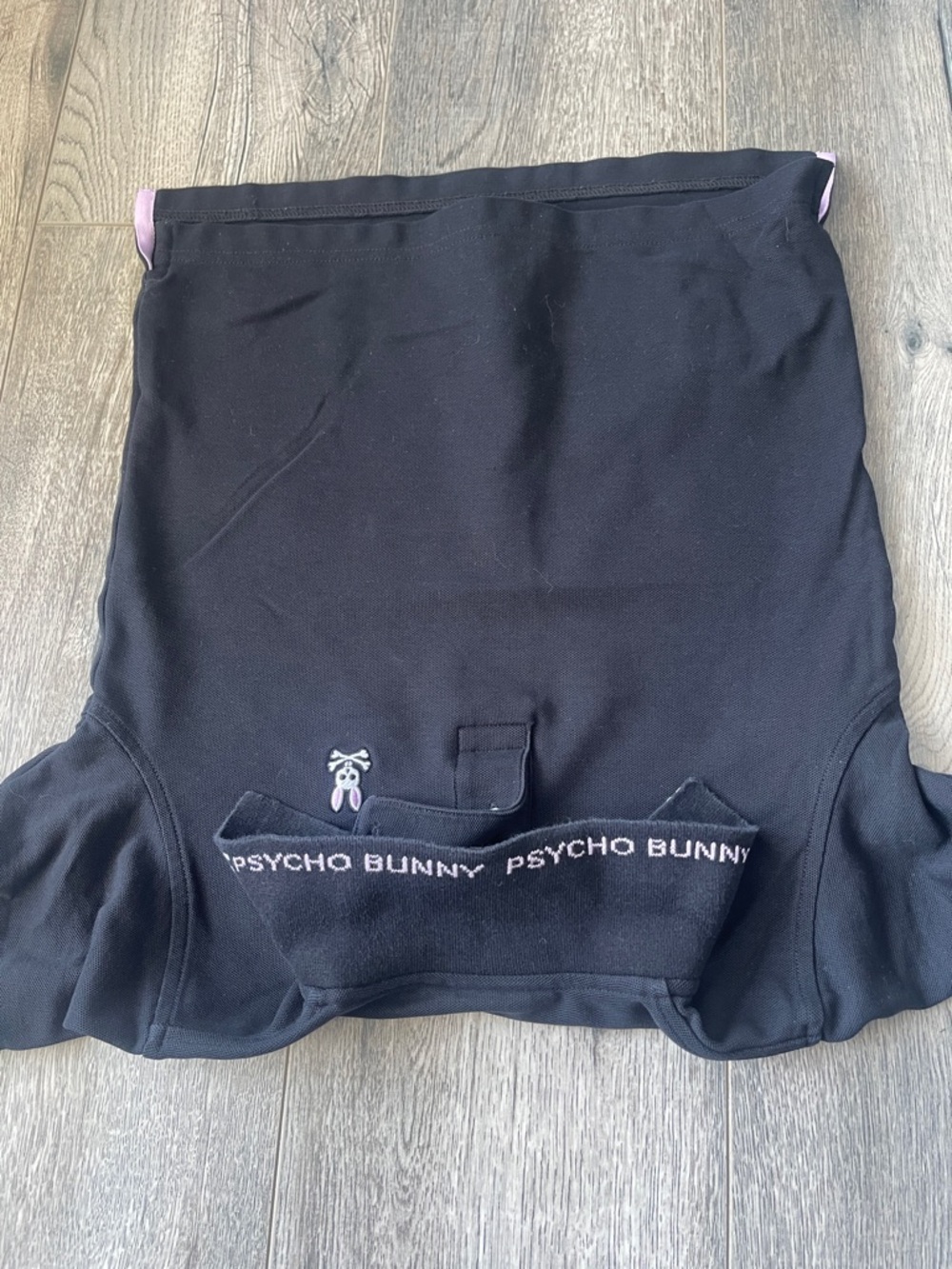Psycho Bunny Black Polo with Pink Accents Kids - Picture 10 of 13